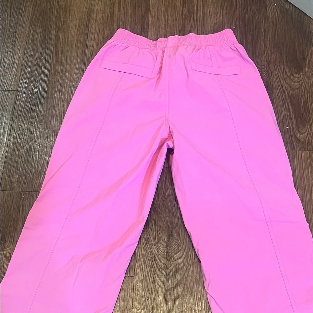 Vibrant Pink Elastic Waist Pants - Picture 11 of 15